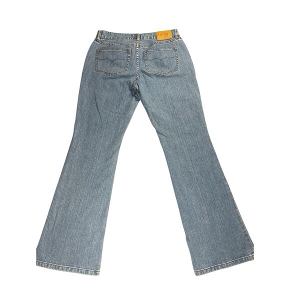 Lauren Jeans Co. By Ralph Lauren Bootcut Jeans Light Wash Mid Rise Size 6 Preppy - Picture 8 of 9